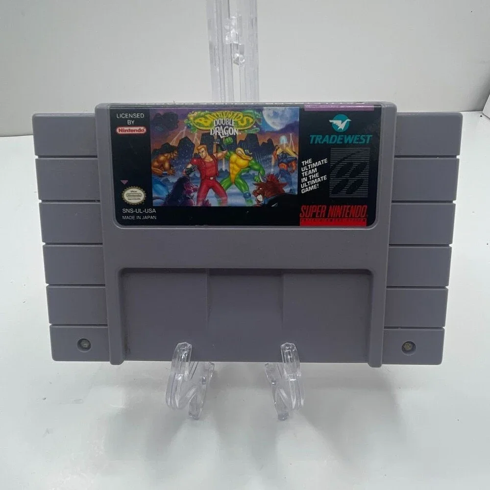 Battletoads & Double Dragon The Ultimate Team Super Nintendo 1993 Cartridge Only
